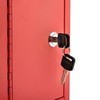 Adiroffice Large Steel Heavy-Duty Key Drop Box, PK2 ADI631-12-RED-2pk